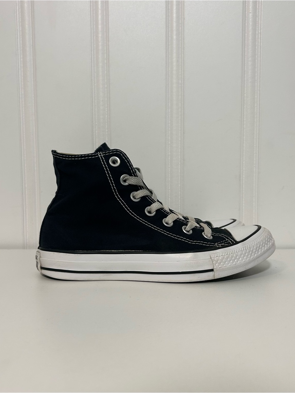 Converse ctas hi black white